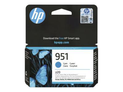 HP Original-Druckerpatrone 951, cyan, ca. 535 Seiten