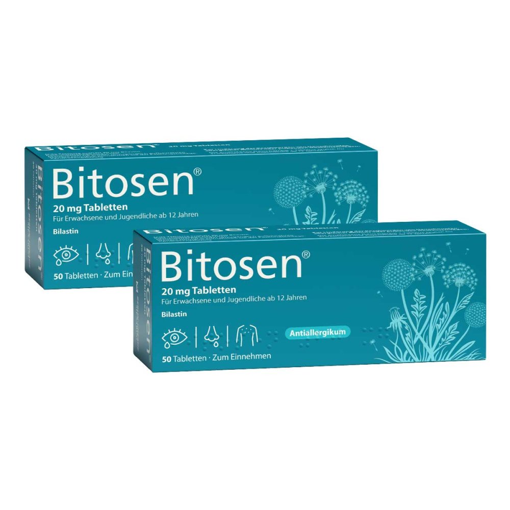 BERLIN-CHEMIE AG Bitosen 20 mg Tabletten bei Allergien 08102575