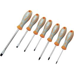 AVIT Werkstatt Schraubendreher-Set 7teilig Schlitz, Plus/Minus AV05015