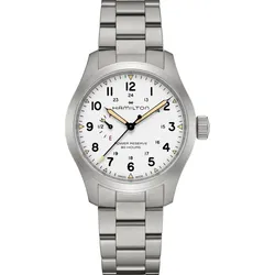 Hamilton Khaki Field Mechanical Power Reserve 40mm H69509110 - weiß,silber - 40mm