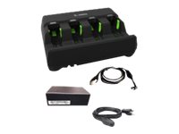 Zebra 4-Slot Battery Charger Kit - Batterieladegerät (SAC3600-KIT)