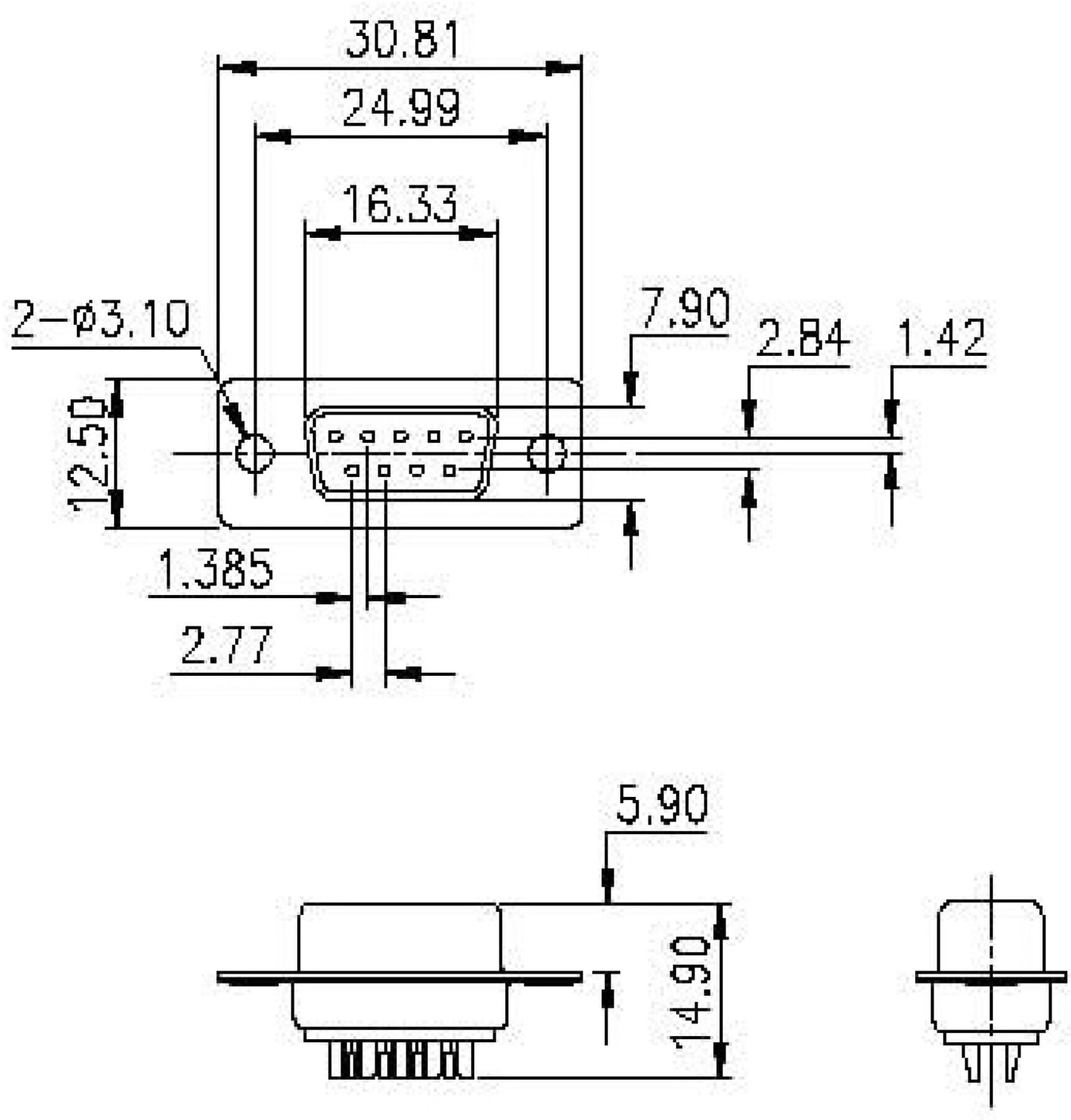 EFB-Elektronik D-Sub Buchse 9-pol. 28603.1 ; efb_elektronik)