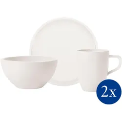 Villeroy & Boch, Geschirrset, Frühstücksset 6-tlg. ARTESANO ORIGINAL