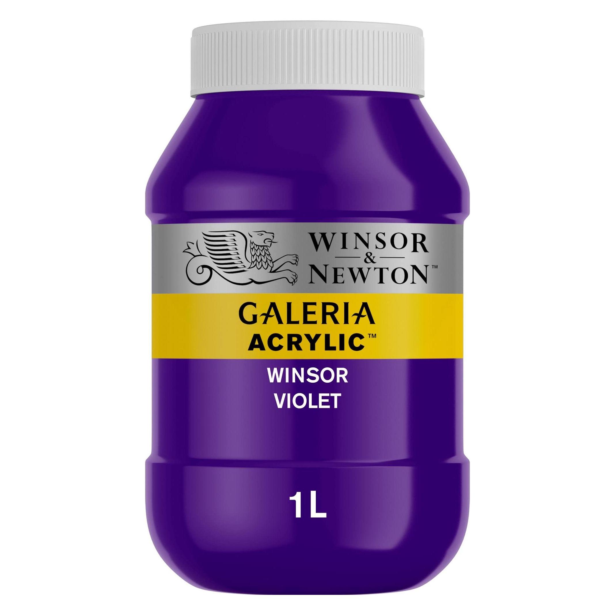 Winsor & Newton Galeria Acrylic 1L Winsor Violet 728 (1000 ml) (2154728)