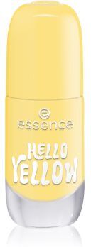 Essence Gel Nail Polish verniz de gel para unhas tom 41 HELLO YELLOW 8 ml. Gel Nail Polish