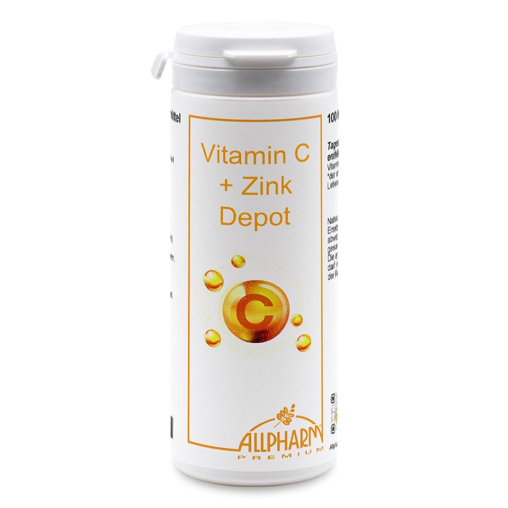 ALLPHARM Vertriebs GmbH Vitamin C+zink Depot Kapseln 03401107