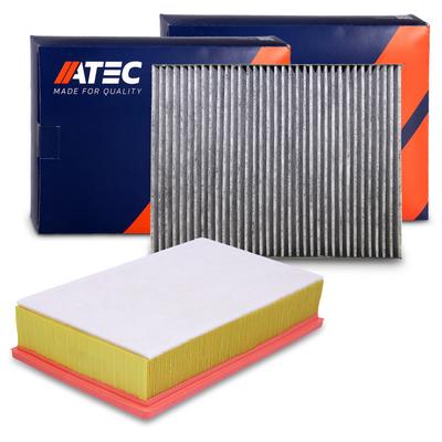 Atec Luftfilter + Innenraumfilter (Aktivkohle) [Hersteller-Nr. 41860557] für VW
