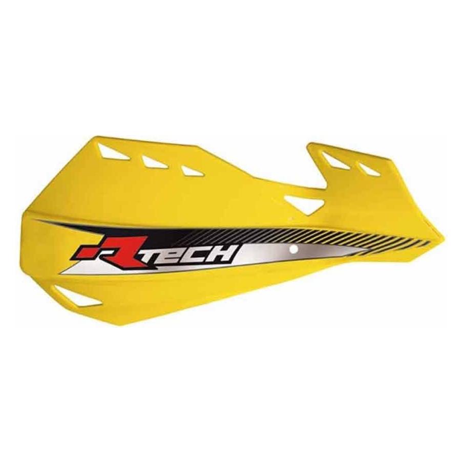 Racetech (RTECH) Ersatzkunststoffteile für Dual Evo Handschützer, Gelb (REPPMDUGI14)