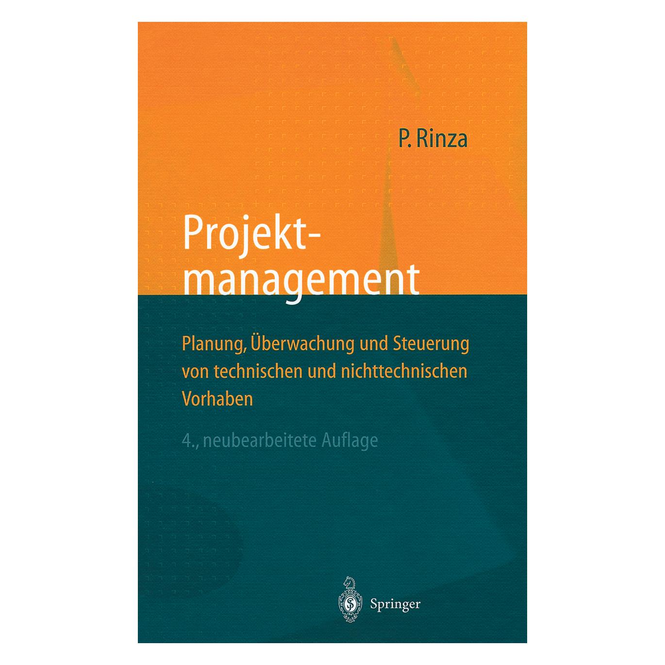 Springer Projektmanagement (Deutsch, Softcover, Peter Rinza) (35146969)