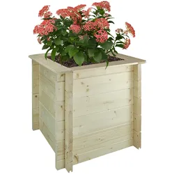 HOCHBEET HOLZ - 58x58xH57 cm - M618