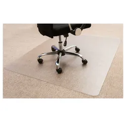 OTTO Office Budget Bodenschutzmatte 116x130 cm, rechteckig, für Teppichboden transparent, 116 cm