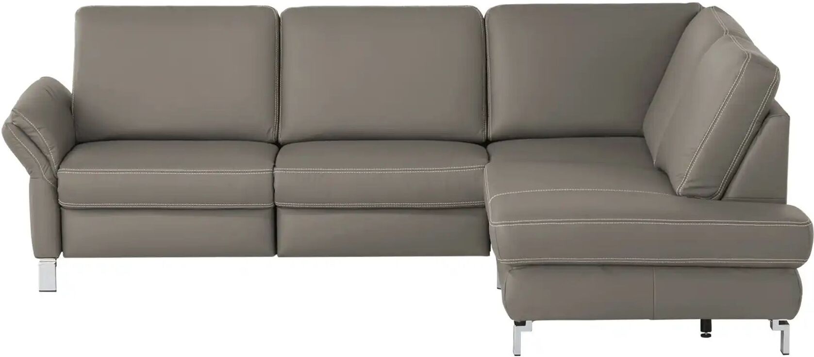 medium Ecksofa  Medium Plus ¦ grau ¦ Maße (cm): B: 265 H: 89 T: 200.0