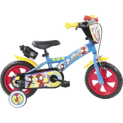 Kinderfahrrad DISNEY "Spidey 12", blau, Fahrräder, Kinder, 21cm, 12 Zoll (30,48cm) hinten: 12 Zoll (30,48cm)