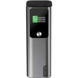 Alogic ARK 27.000MAH POWER BANK (27000 mAh, 140 W, 99.90 Wh), Powerbank, Schwarz, Grau, Silber
