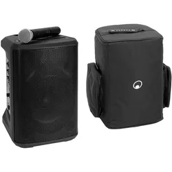 OMNITRONIC Set PORTY-8A Drahtlos-PA-System + Soft-Bag