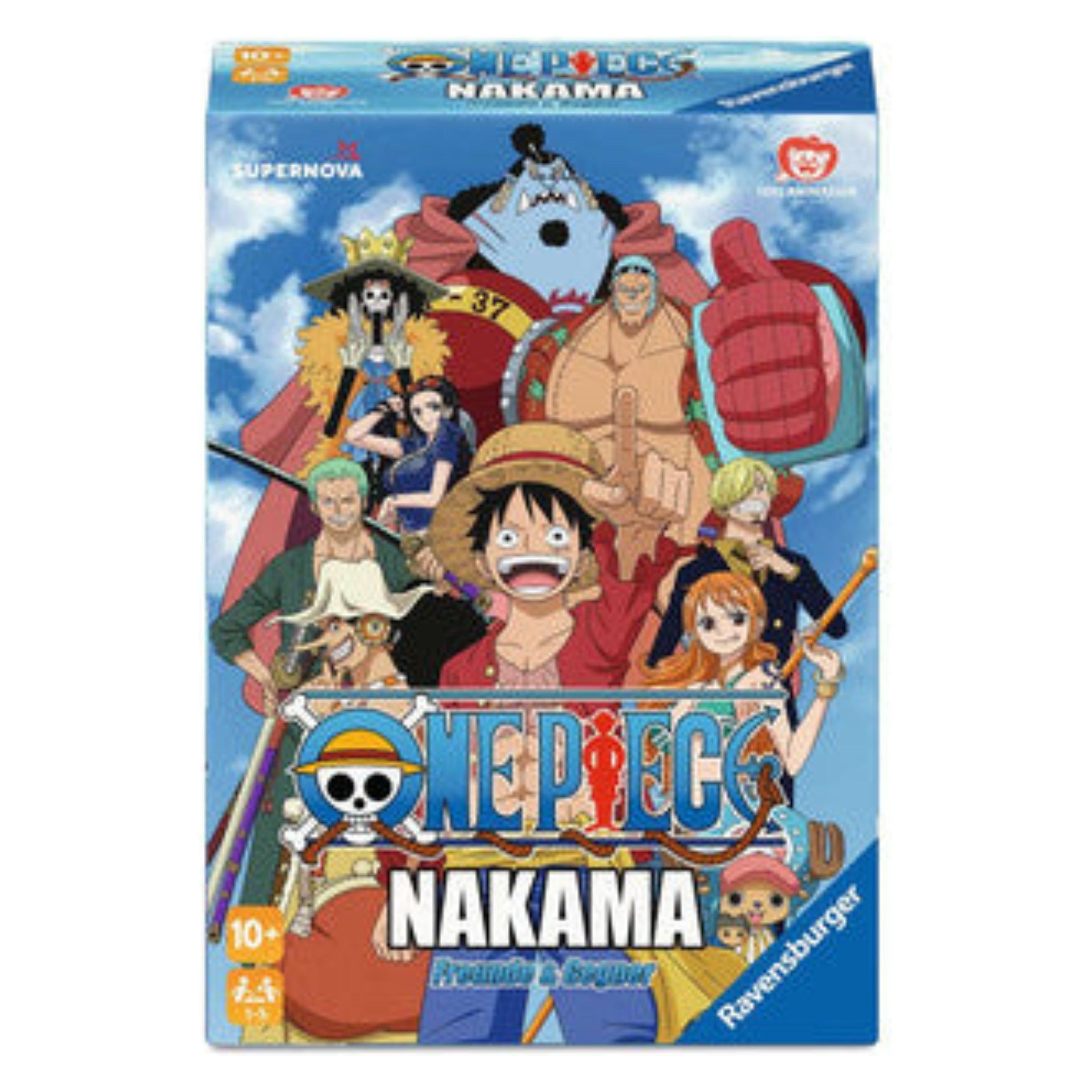 Ravensburger One Piece Nakama - Gesellschaftsspiel & Brettspiel ab 10 Jahre (Deutsch, 1 - 5 Spieler) (24869)
