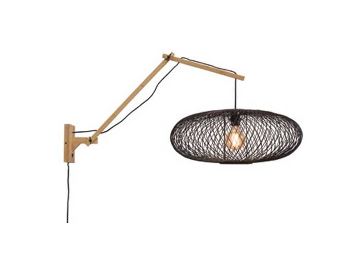 Applique en bambou noir L105cm