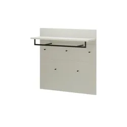 Primo Garderobenpaneel  Levi ¦ beige ¦ Holzwerkstoff,Glas ¦ Maße (cm): B: 97 H: 96 T: 30.0