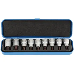 Gedore, Steckschlüssel + Stecknuss, ITX 19 PM Schraubendreher-Satz 1/2" 9-teilig TX T20-60