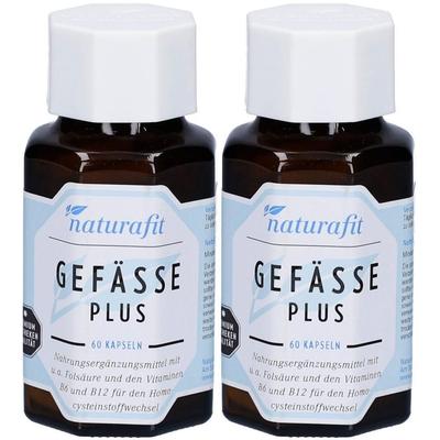 Naturafit Gefäße Plus Kapseln 2x 2x60 St