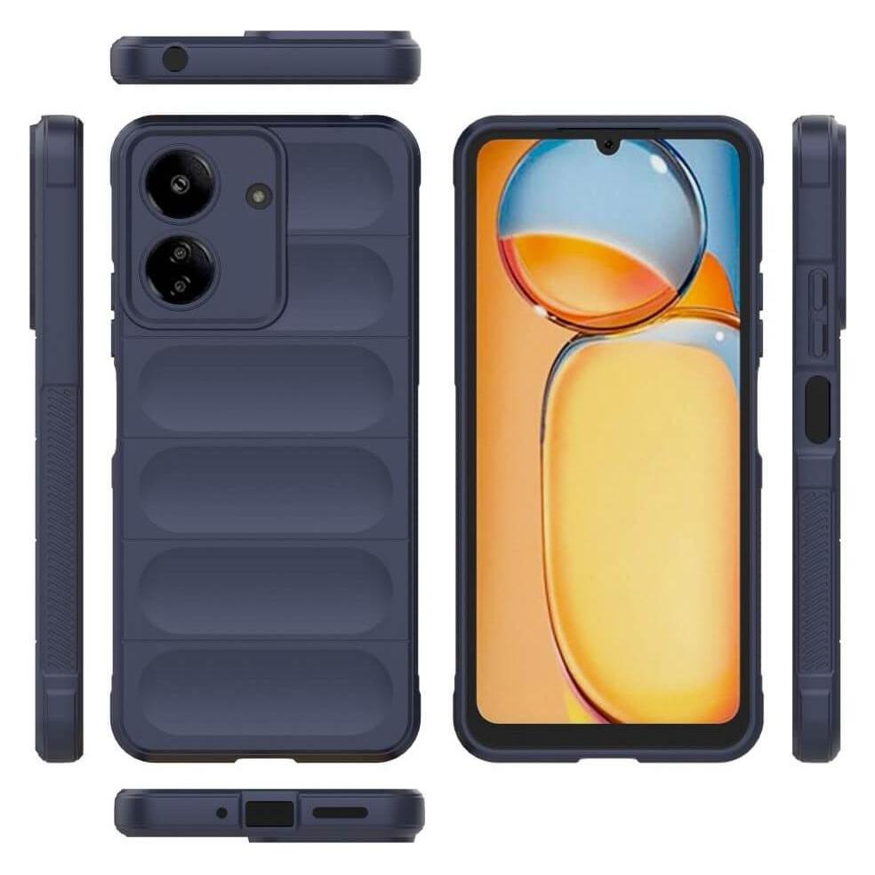 Cover-Discount Xiaomi Poco C65 / Redmi 13C - Rugged Cover blau (Xiaomi Poco C65) (660168962B)
