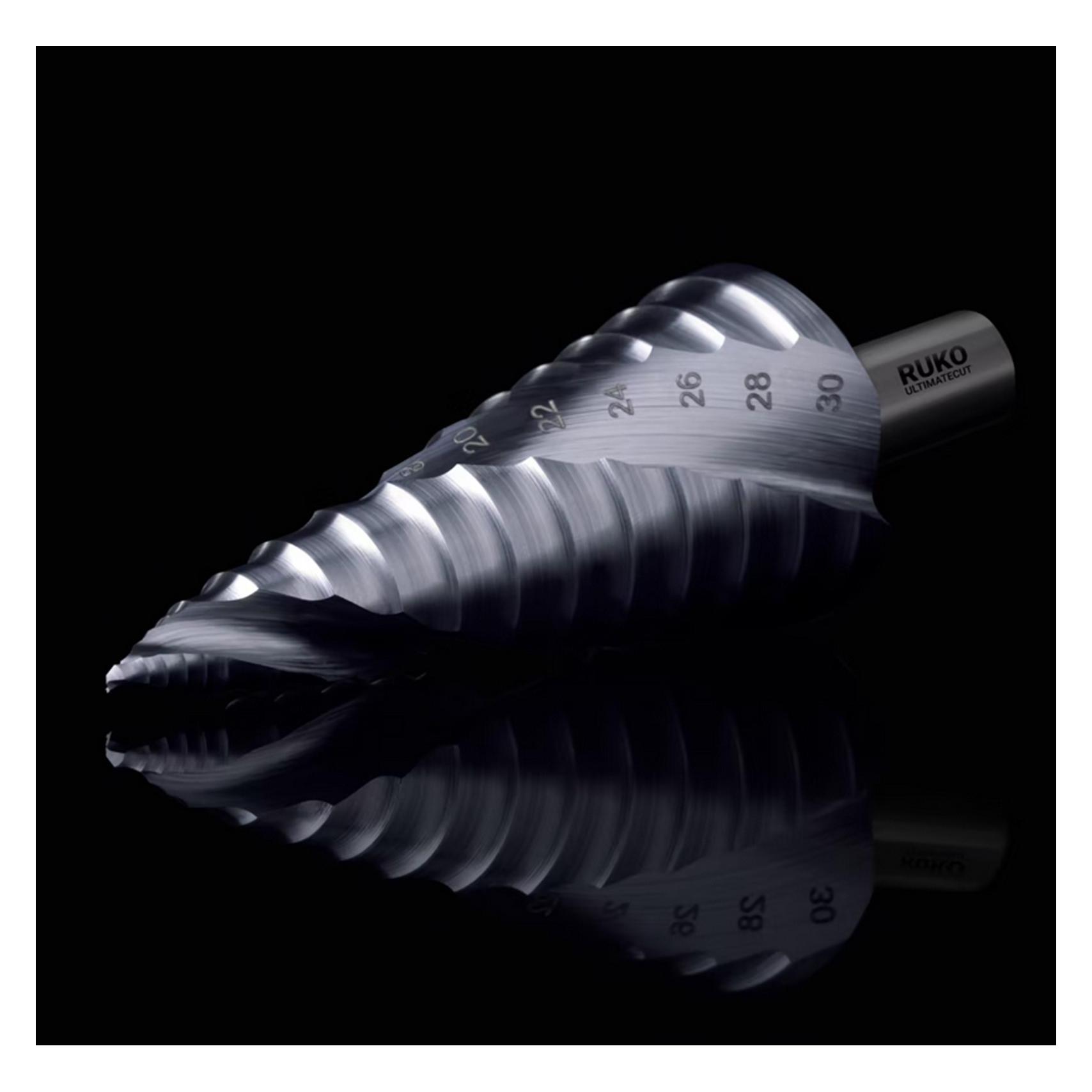 Ruko Step drill UltimateCut Flowstep Ø8.0-30.0mm (101652P)