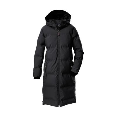 Steppmantel KILLTEC "KOW 237 GRLS QLTD CT", Mädchen, Gr. 152, schwarz, Obermaterial: 100% Polyester.Futter: 100% Polyester.Futter 2:.Füllung 1: 100% Polyester/ Füllung 2:, Mäntel Steppmantel, Winddichter, wasserabweisender Kindermantel,...