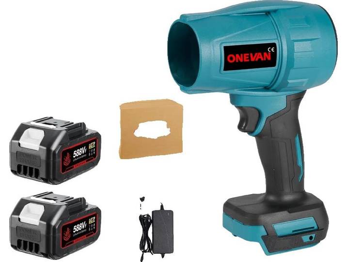 Turbo-souffleur\, puissance 2000W\, moteur brushless\, 2 batterie 588VF Set
