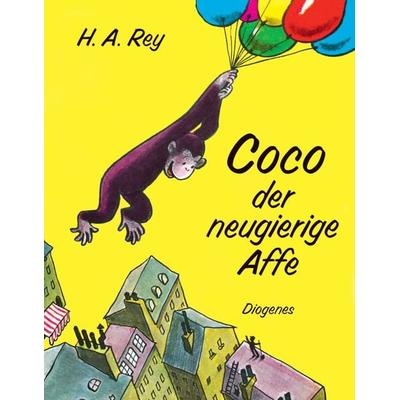 Coco der neugierige Affe, Gebundene Ausgabe von H.A. Rey, Diogenes Verlag AG, 978-3-257-01253-8