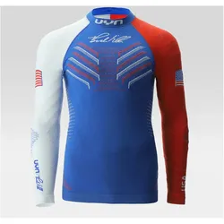 UYN Natyon 3.0 USA Bode Miller Rollkragen Ski-Funktionsshirt T025 - usa XS