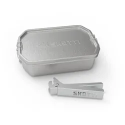 Skotti Boks small mit Griffzange 1,0l Edelstahl