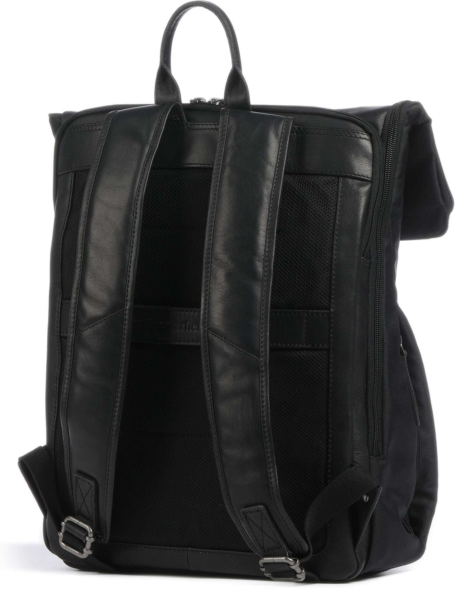 The Chesterfield Brand Fusion Trondheim Rucksack, schwarz