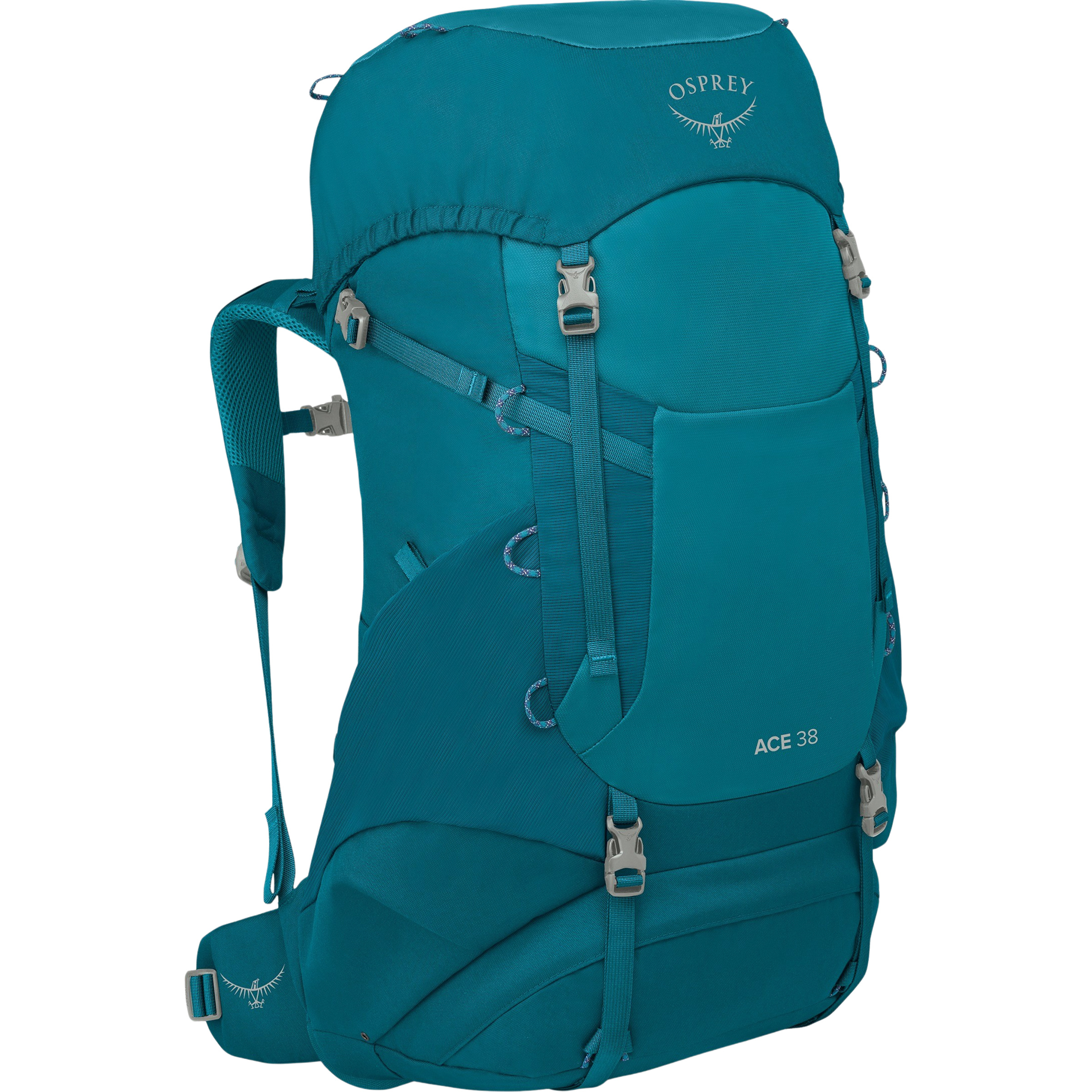 Osprey Ace 38 Kinder Trekkingrucksäcke blau Größe 38L Camping