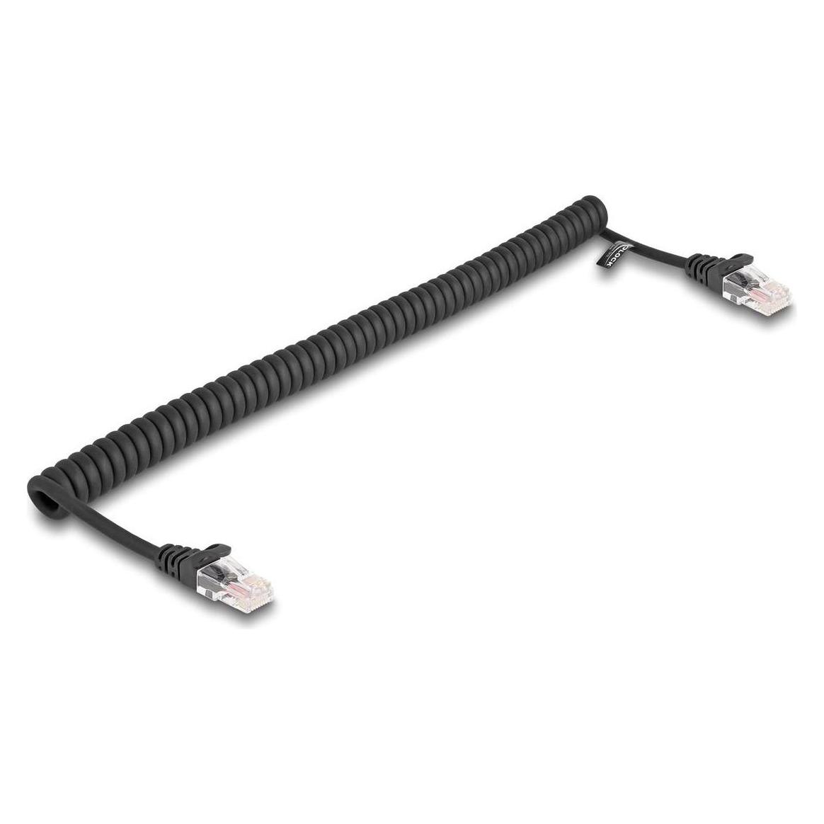 Delock Netzwerkkabel (UTP, CAT5e, 1 m) (87992)