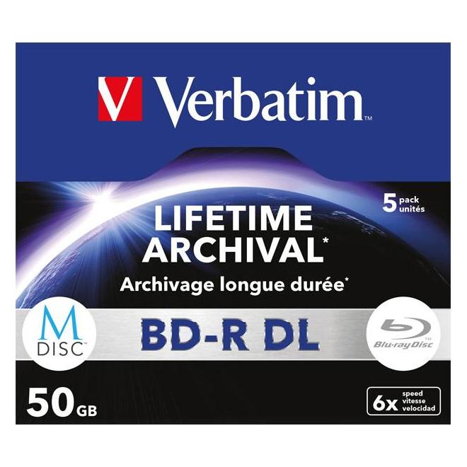 Verbatim M-Disc BD-R Blu-Ray (5x) (43846)