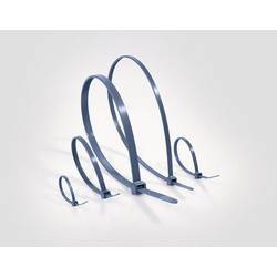 HellermannTyton 111-01668 MCTPP120R-PPMP-BU Kabelbinder Blau 100 St.