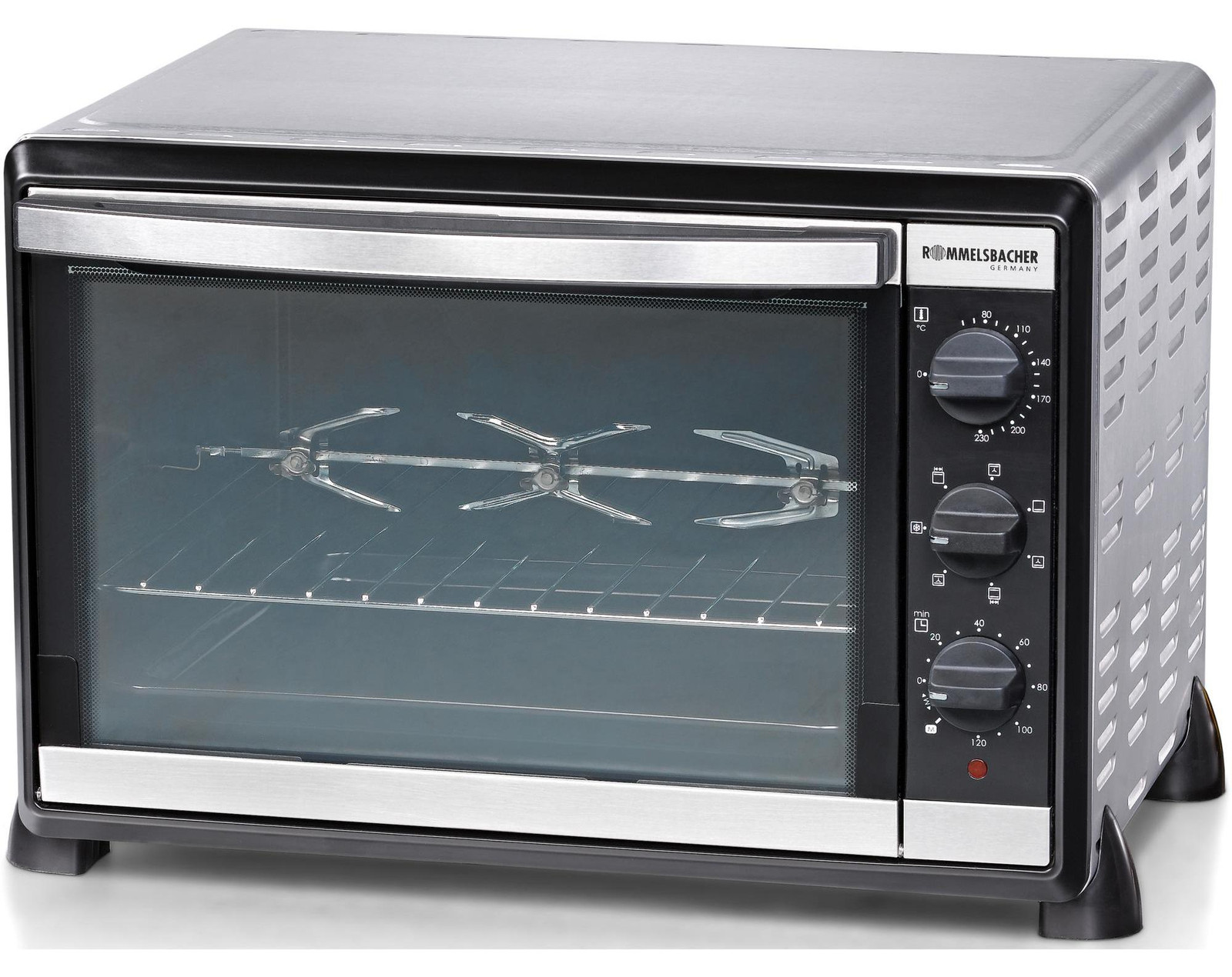 Rommelsbacher BG 1805/E Elektrische Grill, 1800 W, B: 51,5 cm, D: 41,5 cm, H: 36 cm