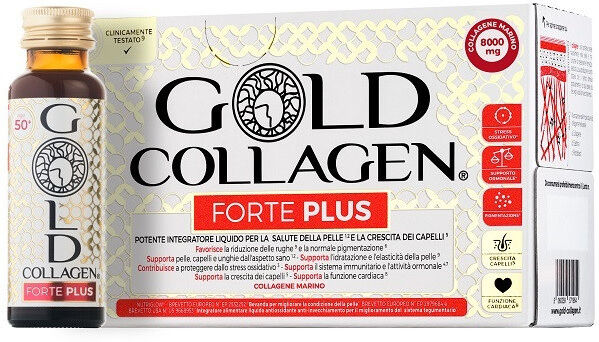 Minerva Research Labs Gold Collagen Forte Plus 10 Flaconcini 5ml