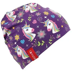 ROTH Kinder-Beanie »Einhorn« lila Einheitsgröße lila