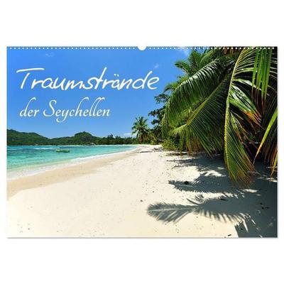 Traumstrände der Seychellen (Wandkalender 2026 DIN A2 quer), CALVENDO Monatskalender