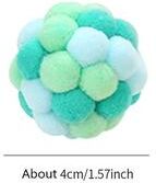 Uplift Picks Cat Bell Ball Toy Colorful Elastic Interactive Chase Ball For Cats And Kittens 01 xs