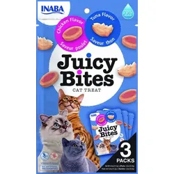 Inaba Juicy Bites Katzenleckerei mit Huhn und Thunfisch 3 x 11,3 g