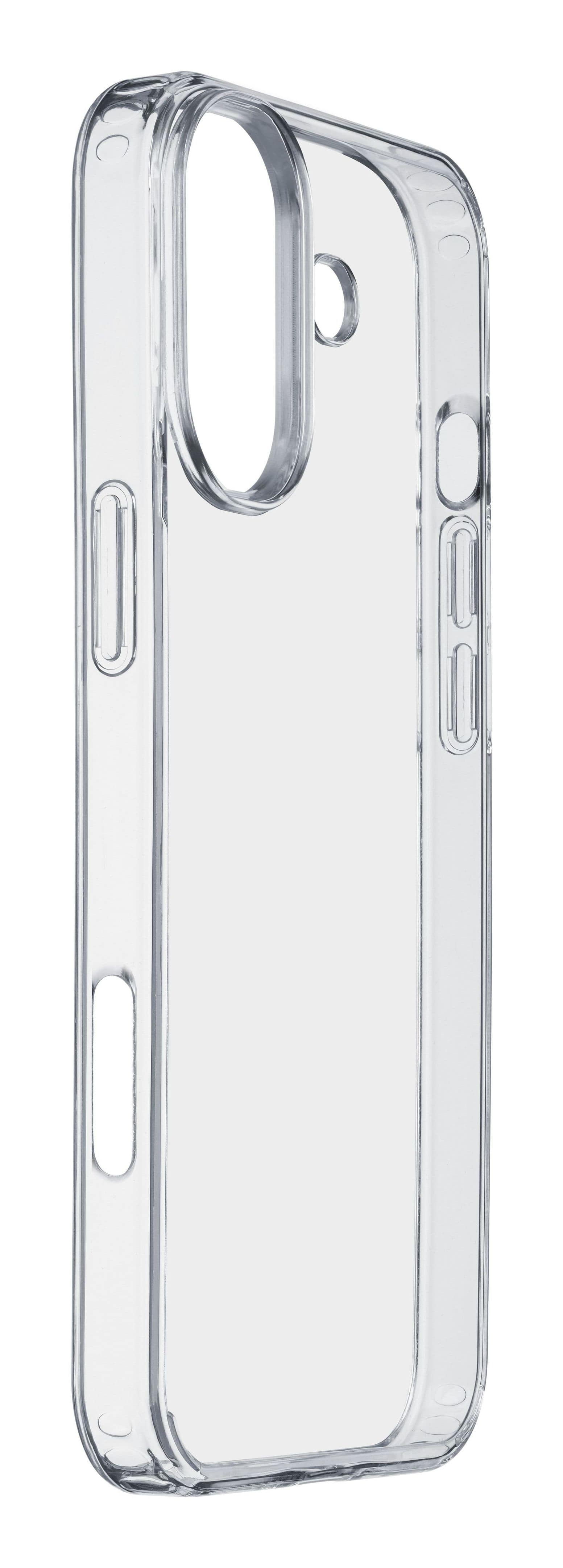Cellular Line Cover für Apple iPhone 16 Clear Strong (Transparent) CLEARDUOIPH16T