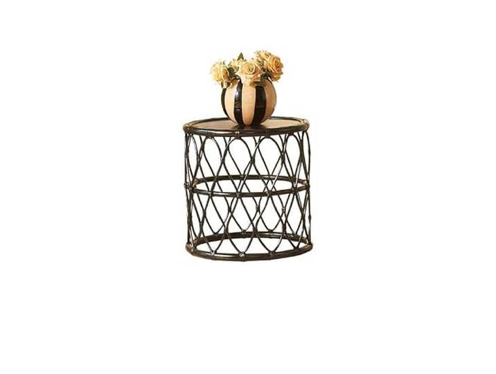 ksjdieunf Couchtisch Rattan Couchtisch Haushalt Runder Tisch Homestay Beistelltisch Wohnzimmer Sofa Tische for Wohnzimmer(S)