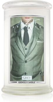 Kringle Candle Grey vela perfumada 624 g. Grey