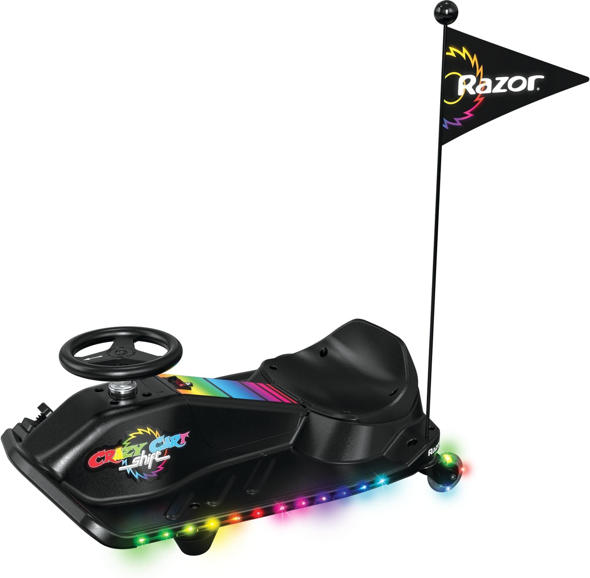 Elektro-Kinderauto RAZOR, bunt, schwarz, Elektro-Kinderfahrzeuge, Kinder, Elektro-Kinderauto bunt, schwarz Einheitsgröße