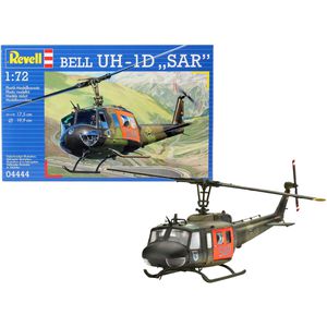 Revell Modellbausatz 04444 Bell UH-1D SAR, 115 Teile, Level 4, ab 12 Jahre, Maßstab 1:72