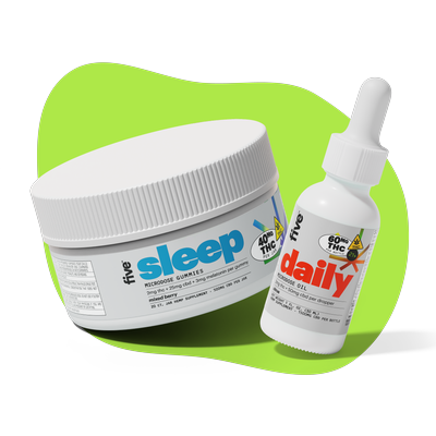 day & night microdose 2mg thc sleep bundle