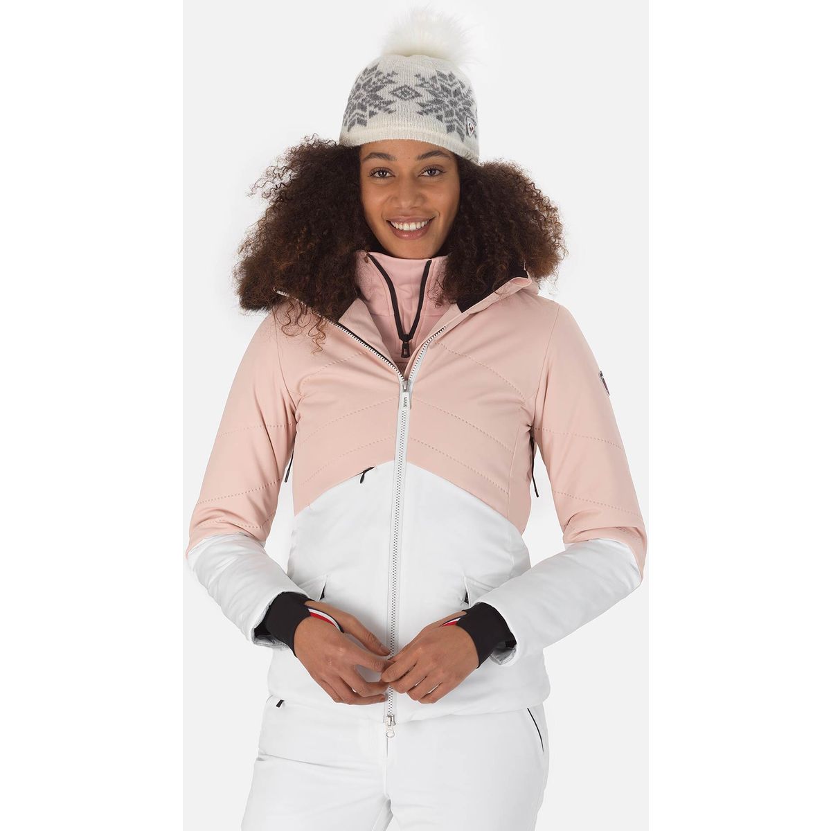 Rossignol W Merino Terrain Jacket powder pink (337) M RLLWJ14 33700M