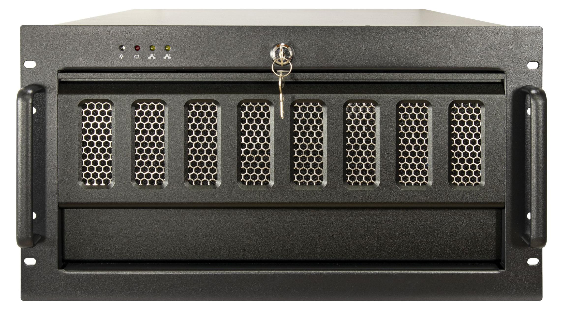 Inter-Tech IPC 6U-6606 - Rack-Montage - E-ATX - SATA - Hot-Swap - keine Spannungsversorgung (ATX)